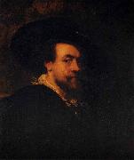 Peter Paul Rubens Self Portrait with a Hat Germany oil painting artist